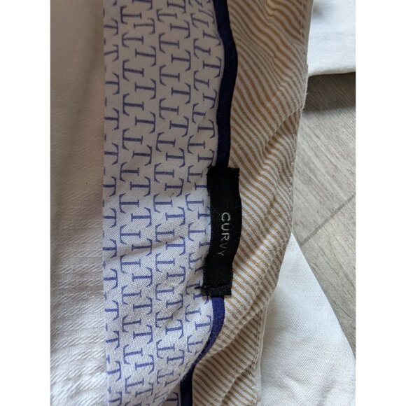 Talbots Womens Curvy Fit White Pants Size 16 - Picture 4 of 6